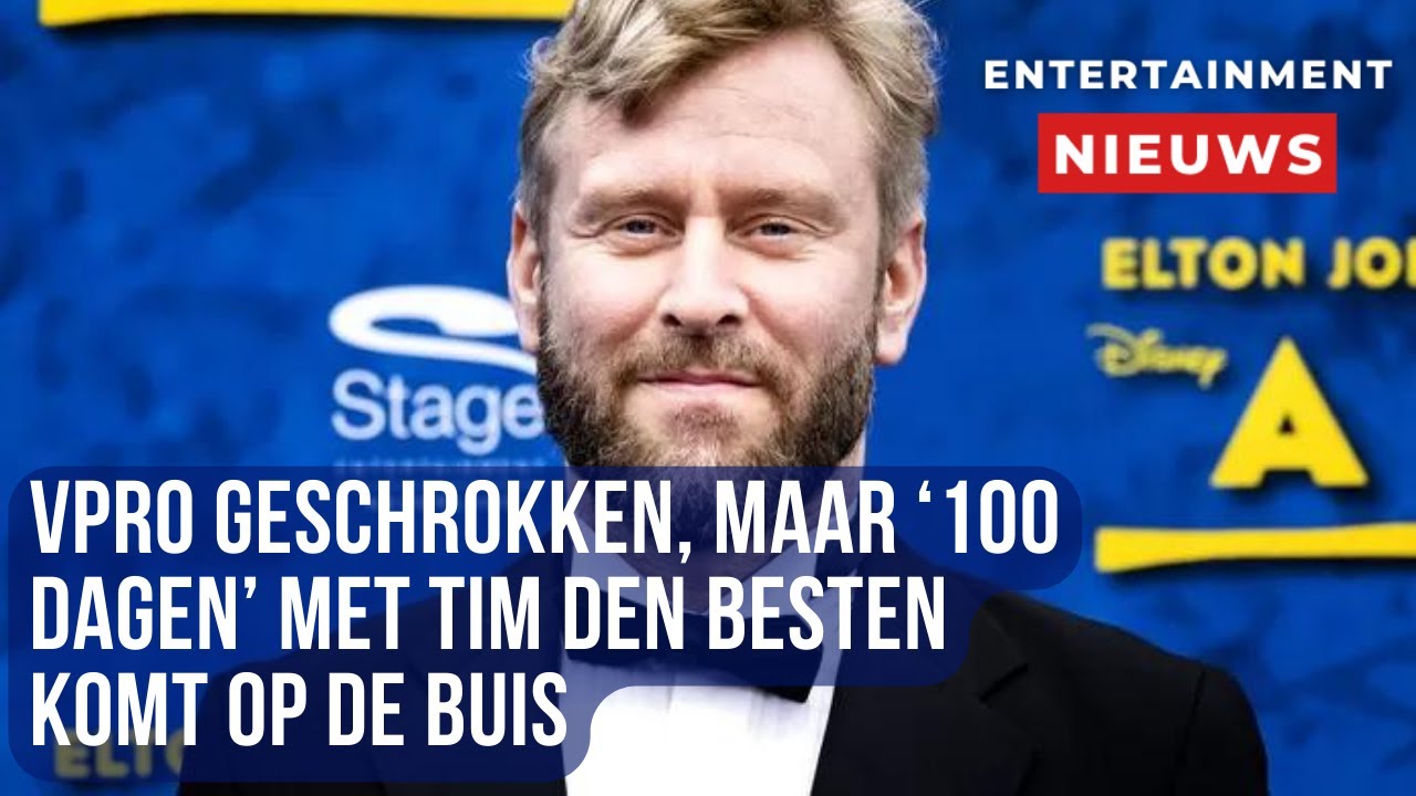 VPRO zet '100 dagen' met Tim