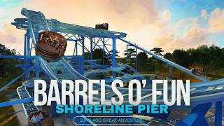 Barrels O' Fun at Six Flags Great Adventure