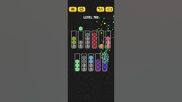 Ball Sort - Color Puzzle Game - Level 782 - Walkthrough SOLVED by RobotPlayer AI!!!