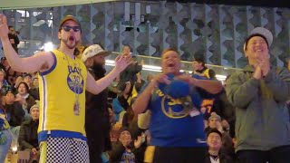 Warriors Fans React to Game 1 Loss vs. Lakers (Chase Center Watch Party)