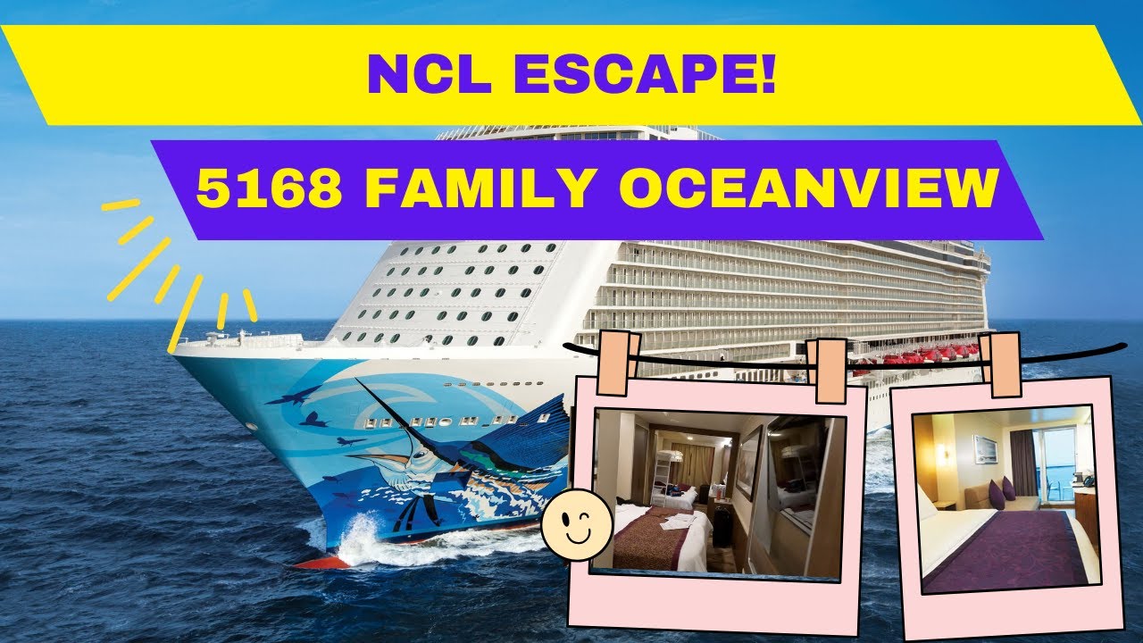 Unlock the perfect family getaway in NCL Escape's Family Oceanview
