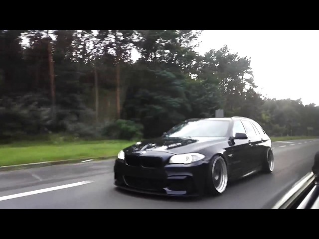 Stanced BMW F11 rolling on rotiforms class=