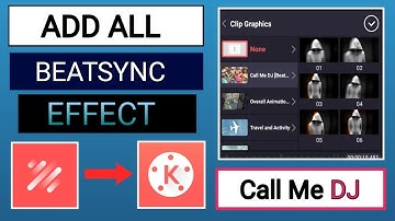 How To Add All BeatSync Effects In Kinemaster | How To Add New Extra BeatSync Effects Kinemaster