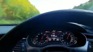 Audi RS6 top speed uk public road highway 202mph 325kmh c7