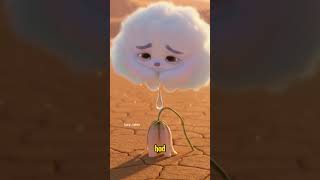 “The Last Flower: A Tiny Cloud’s Big Heart 🌼☁️”