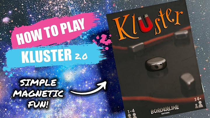 How to Play Kluster (Updated) | Board Game Rules & Instructions
