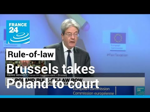 EU takes Poland to court amid fears for bloc's legal order • FRANCE 24 English