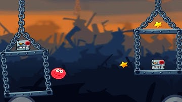 B Red Ball -Chapter 3 Level 1-15 , Boss at Level 15 (Android, iOS)