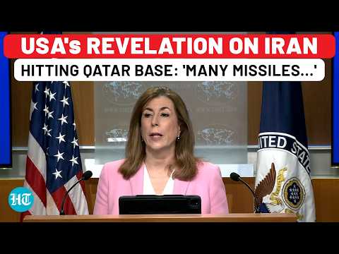 USA S Revelation On Iran Attacking Qatar Base Awkwardly Avoids Question On Uranium Removed Before