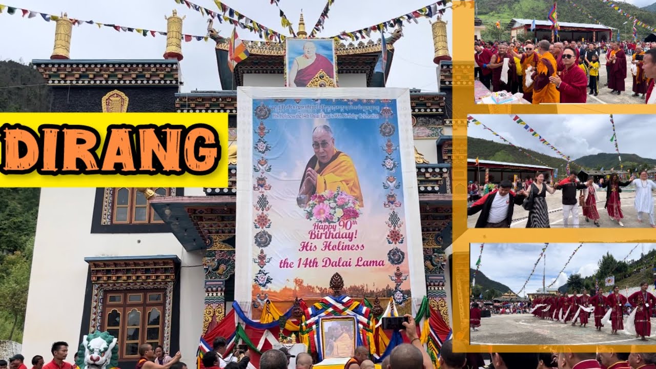 90th Birthday Celebration of His Holiness at Dirang