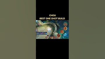 Chou one shot build ✅ #mobilelegends #mlbb #tutorial #mobilelegendsbangbang #mlbbcreatorcamp