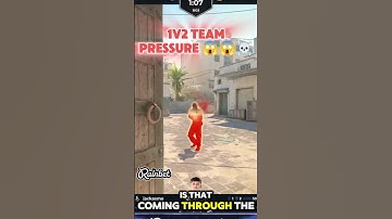 1V2 Under Pressure 😱☠️🔥🔥😱 #cs2 #csgo #cs2overpass #gaming #counterstrikefacts #counterstrike