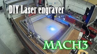 Banggood DIY Laser engraver 2500mW Mach3