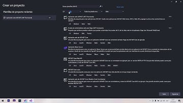 Habilitar plantillas de .Net Framework en Visual Studio - Aplicación Web ASP.NET y más [2023]
