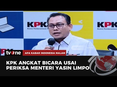 KPK Periksa Syahrul Yasin Limpo Selama 3 Jam | AKIM tvOne