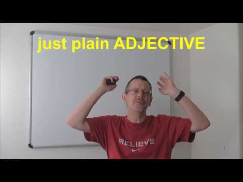 Learn English: Daily Easy English Expression 0397: just plain ADJECTIVE