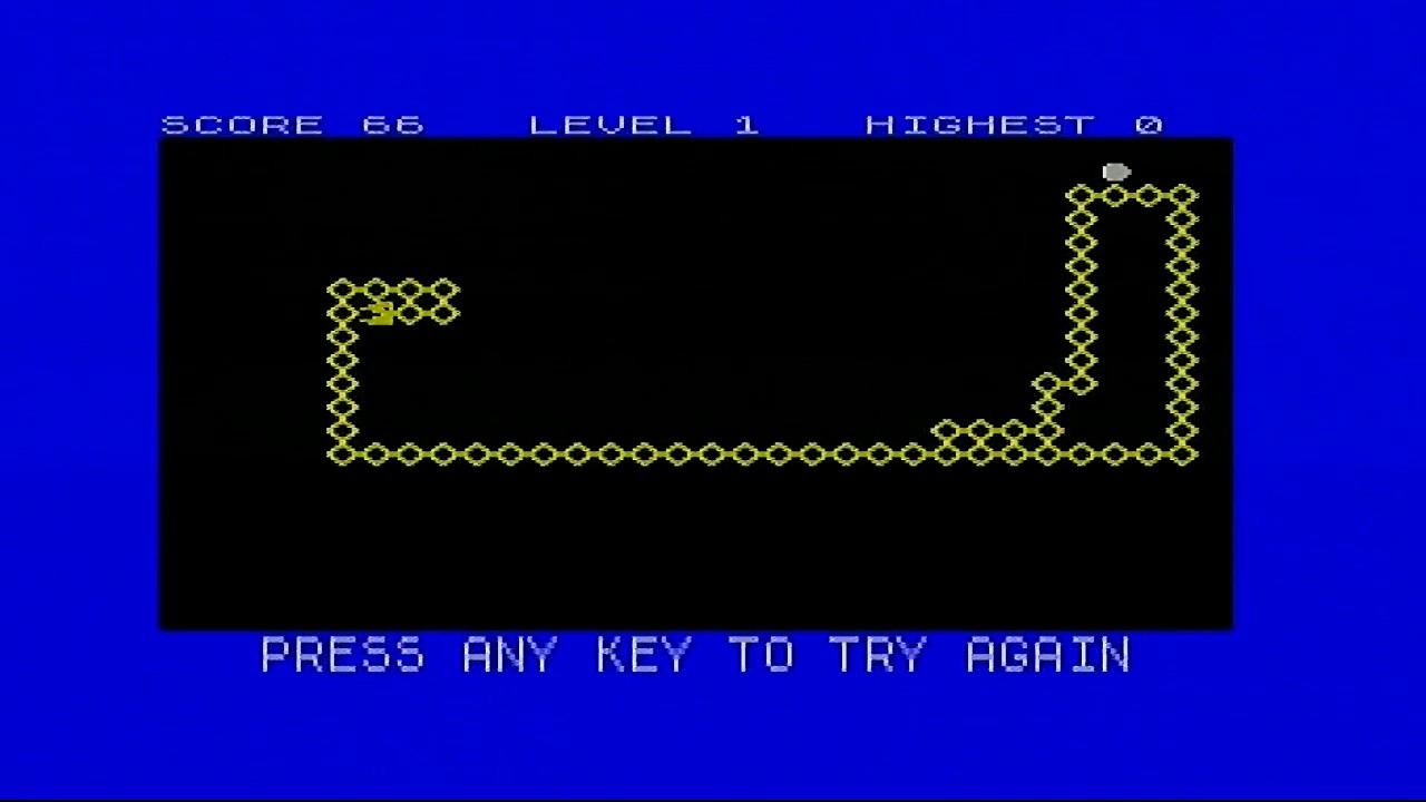 ZX Spectrum Vega Games - Snake Byte - YouTube