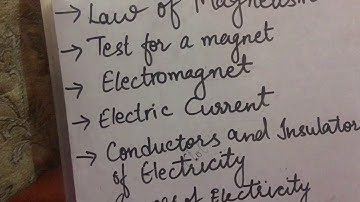 Class 7 Physics Ch-7 Electricity & Magnetism Part-1