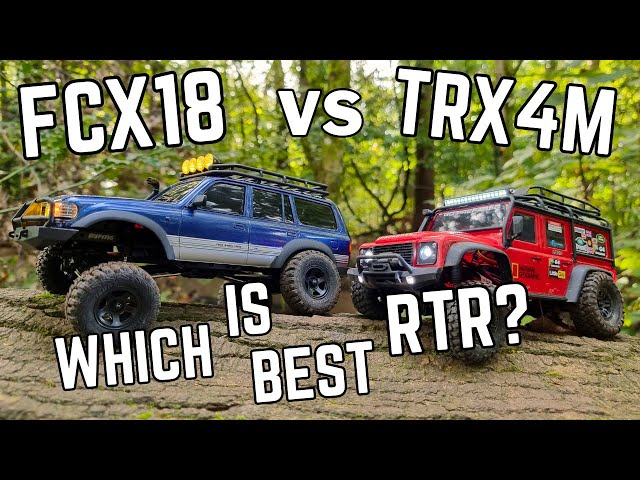 Which One Should YOU Buy? - FMS FCX18 vs Traxxas TRX4M
