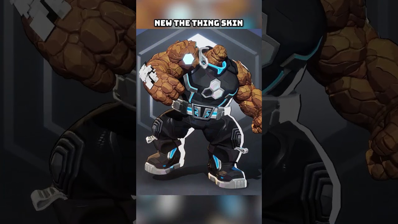The Thing Future Foundation skin ingame - Marvel Rivals