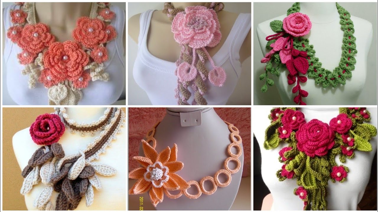 Kitty's New Crochet Flower Necklace – So Sweet! Plus, Patterns To