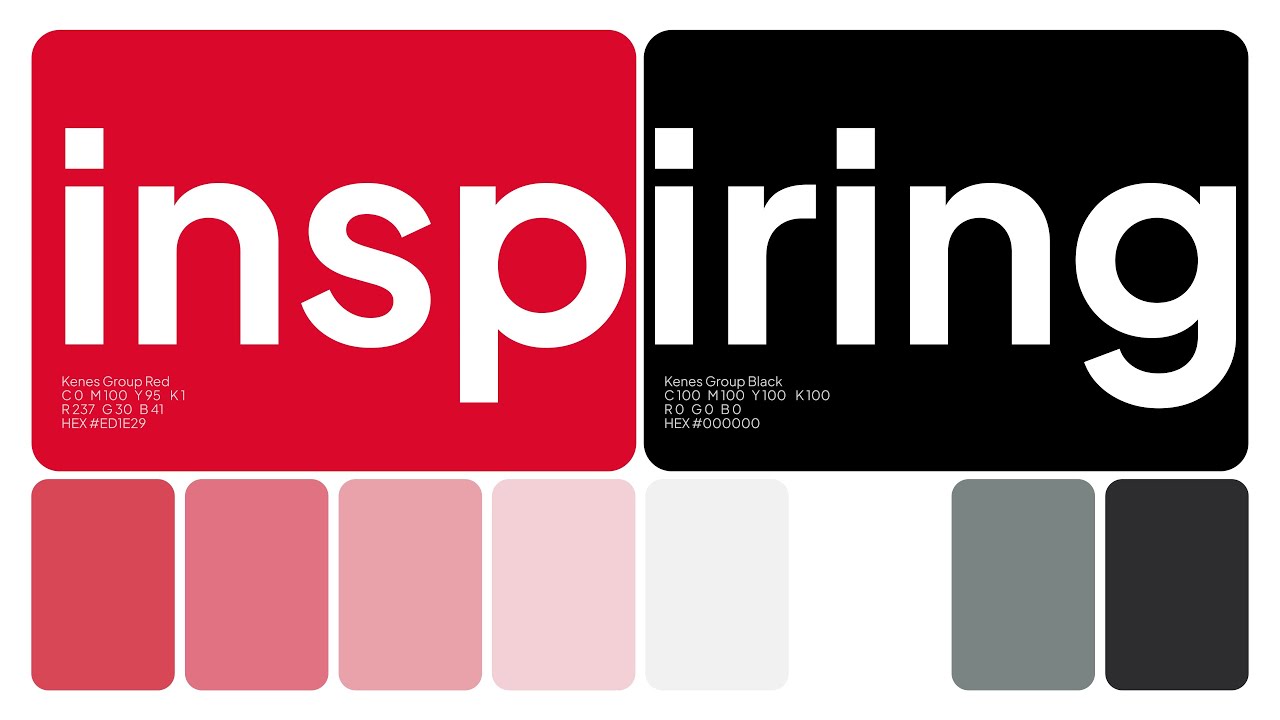 Изработка на motion graphics rebranding видео за kenes 1