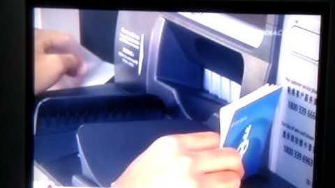 Gerard being interviewed after the DBS ATM frauds