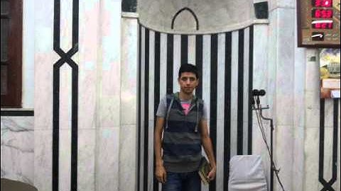 الشيخ ياسر احمد سطوحى وسورة الكهف كاملة مسجد المستشفى بشبرامنت 2014