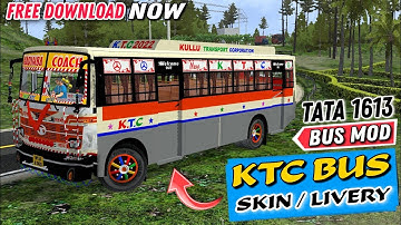 New HP Private Bus Mod || KTC Bus Skin || Bussid || New Bus Mod || Him Herox