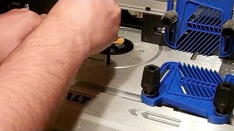 How to cut biscuit joints on a router table