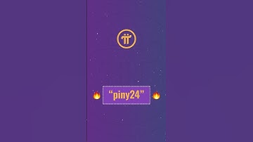 🔥 Pi Network invitation code “piny24” 🔥 and how to start | #shorts