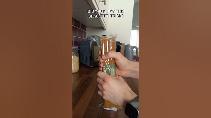 Did you know this Spaghetti trick? #food #cooking #spaghetti #pasta #hack #shorts