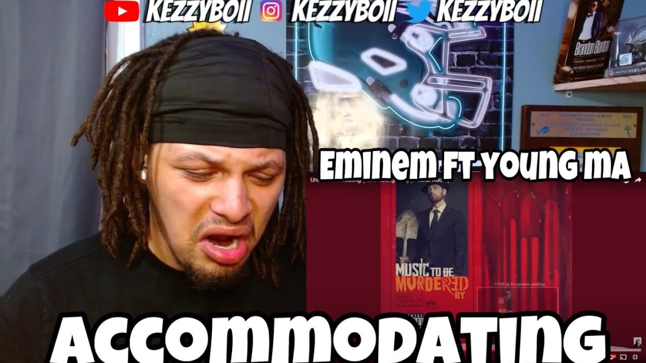 DIDNT EXPECT THIS DUO... - Eminem Ft. Young M.A Unaccommodating (REACTION)