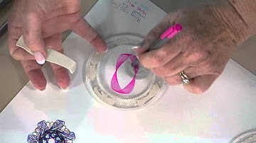 The Original Spirograph Deluxe Set with Bonus Coloring Book with Kerstin Lindquist