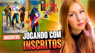 ❤️ FREE FIRE AO VIVO - FF LIVE ❤️JOGANDO COM INSCRITOS ❤️ CÓDIGO DE EQUIPE ❤️ BORA PEGAR MESTRE