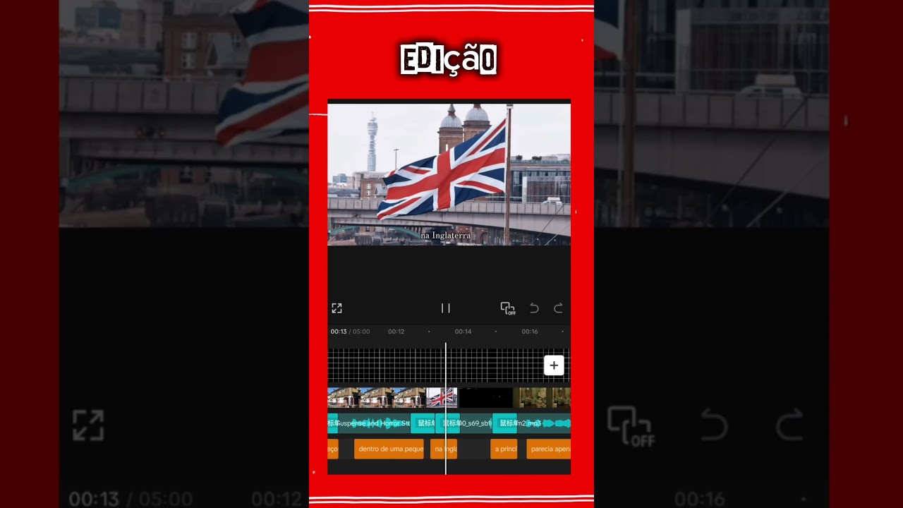 Estilo de edição para vídeos de história documentada.#editor #criadordeconteudo #instagram