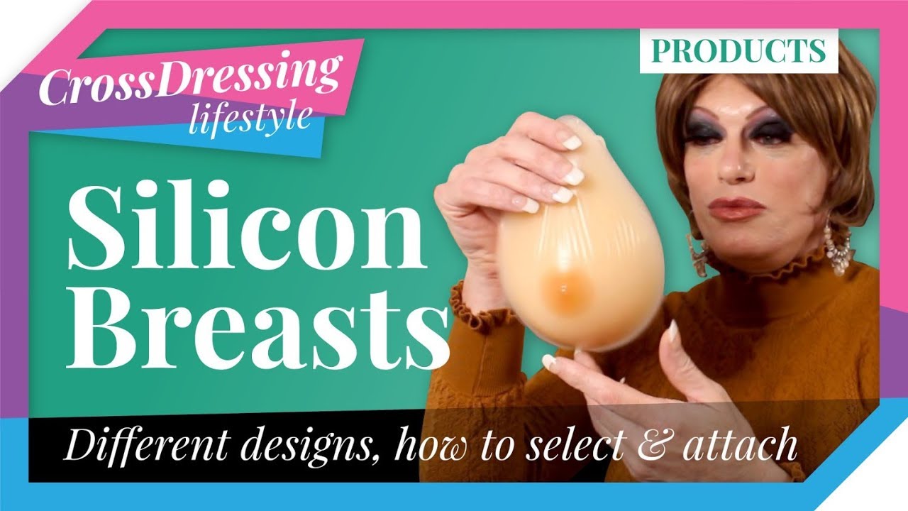 Silicone breast forms for crossdressers, transgender, drag queens