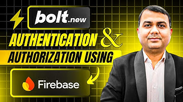 How to Add User Authentication to Your Bolt.new App | Firebase Integration Tutorial | 209