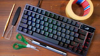 How to EASILY Mod Your Keyboard (ft. ROG Azoth)