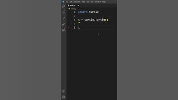 How to draw a circle using turtle in Python #shorts #TheBrokode