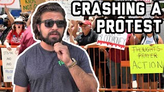 I Crashed An Anti-Gun Protest