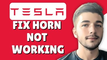 How To Fix Tesla Horn Now Working ( Model S, Model Y)