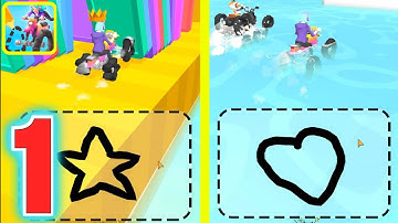 Scribble Rider Gameplay Walkthrough Part 1 (iOS, Android)