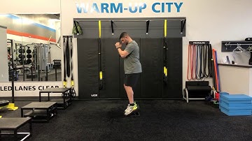 Matthew Ibrahim | Tempo DB Goblet Slant Board Squat (Tempo: 5-Sec Down & 5-Sec Up)
