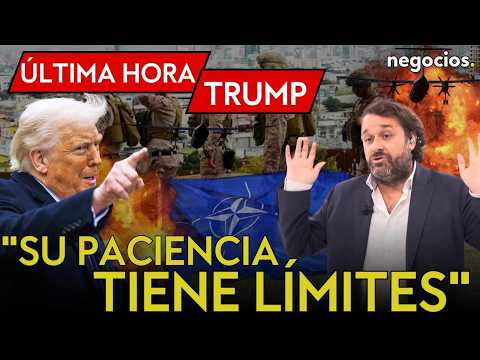 BREAKING NEWS TRUMP | “His enormous patience has its limits”, oil prices and “ridiculous” NATO
