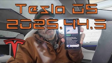 Tesla OS Update 2025.44.3, couple of new features and one UNDOCUMENTED change