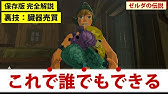 解説 ルピー稼ぎに革命が起きた 鉱石を無限に入手して 15分でルピー も稼げる裏技 ゼルダの伝説 ブレスオブザワイルド Youtube
