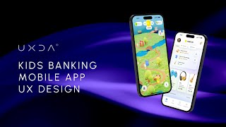Fintech UX / UI Concept: Kids Banking App Design by UXDA screenshot 5