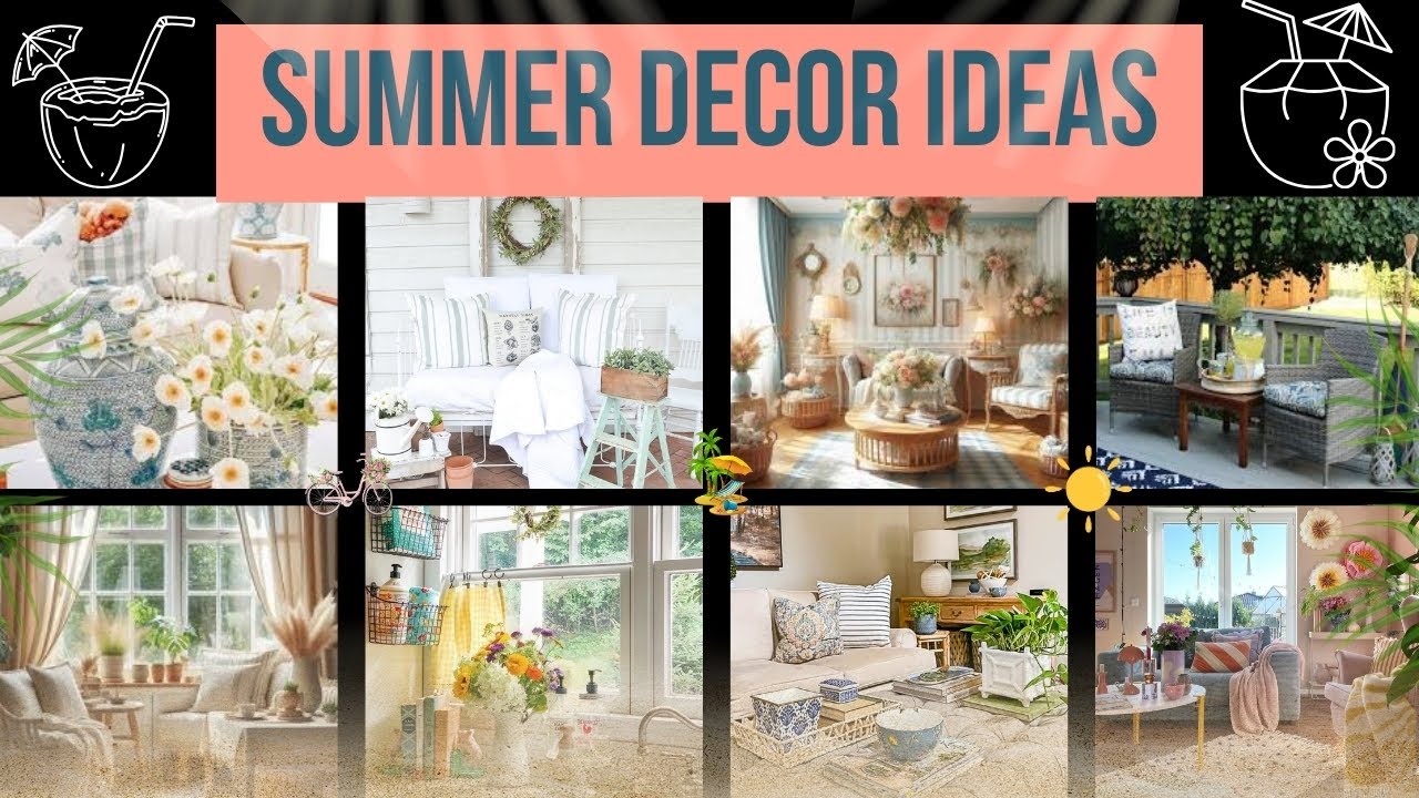 Lovely Summer Decorations to Transform Your Home This Season