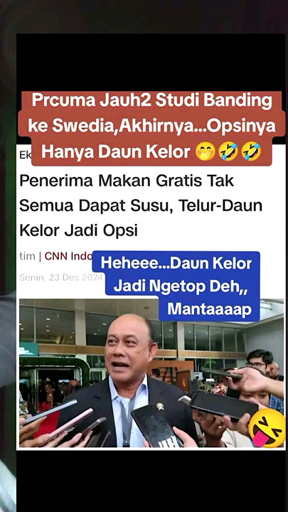 daun kelor pengganti susu #makangratis #prabowo #jokowi